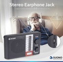 Radio Portatil Suono Ayv01234 Am Fm Color Negro