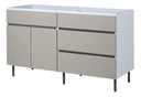 BAJO MESADA RICCHEZZE LIVORNO 1.40 BEIGE AVELLANA 35604784