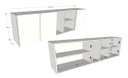 ALACENA RICCHEZZE LIVORNO 1.60 BLANCO NORTE 35602362