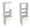 MULTIUSO RICCHEZZE LIVORNO 60CM GRIS POLAR 35612663