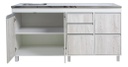 BAJO MESADA RICCHEZZE SORRENTO 1.60 CASCINA GRIS 35704865