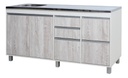 BAJO MESADA RICCHEZZE SORRENTO 1.60 CASCINA GRIS 35704865