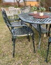 JUEGO DE JARDIN CHATEAUX X 6 SILLONES VERDE