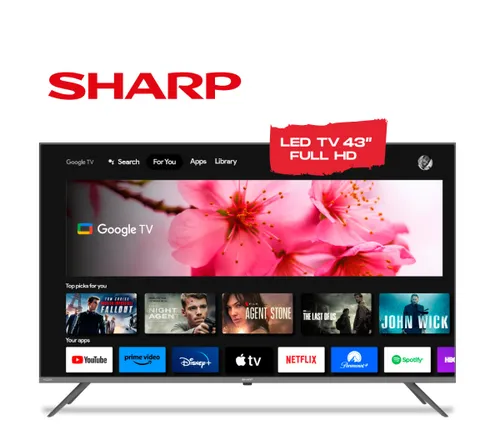 SMART TV SHARP PNE040282 LED 43" MOD. C43FG6L FULL HD