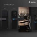 CERRADURA SMARTLOCK SUONO HOG0195 MINI NEGRA