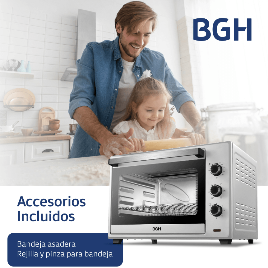 HORNO ELECTRICO BGH BHE60S22