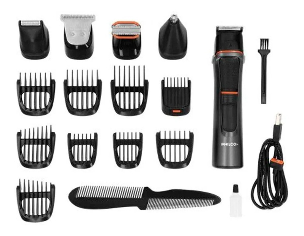KIT CORTA PELEO Y BARBA PHILCO CB8870PP