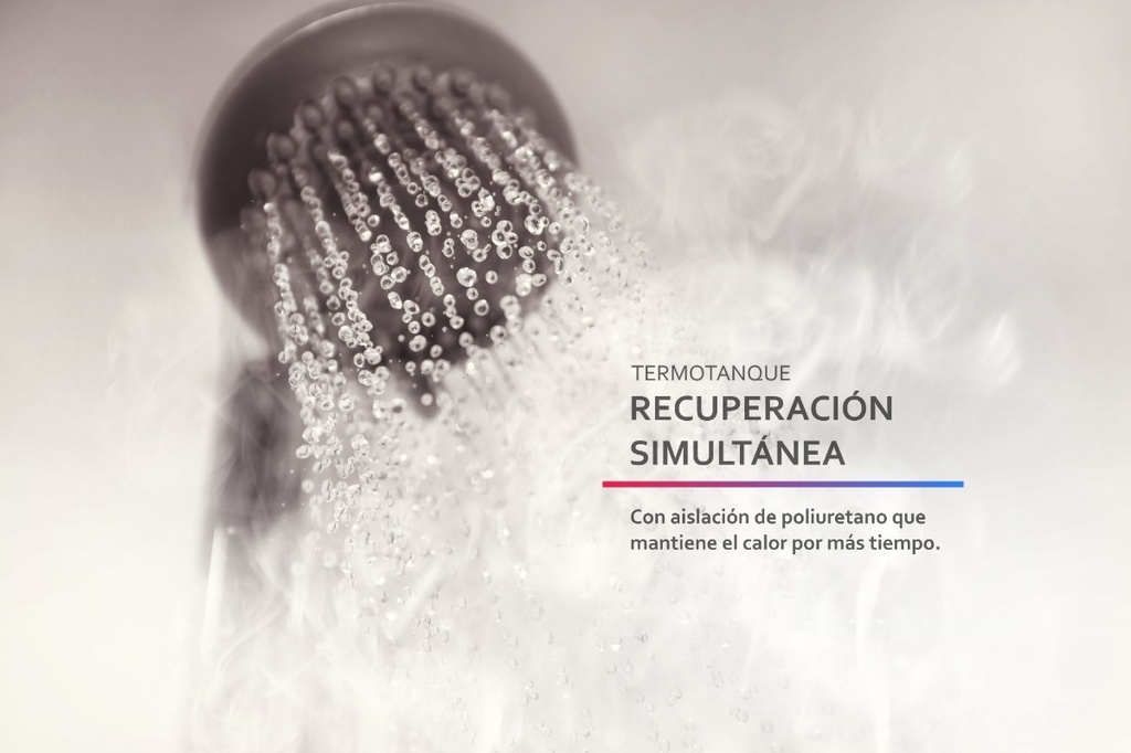 Termotanque Multigas Coppens 120l Conexion Superior Blanco
