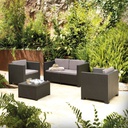 SET MUEBLE DIVA CONFORT SHAF BER55000 (1 SOFA + 2 SILLA + 1 MESA)