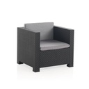 SET MUEBLE DIVA TROPEA SHAF BER55467 (1 SOFA + 2 SILLAS + 1 MESA)