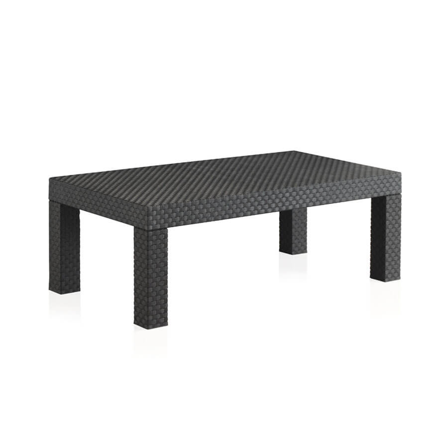 SET MUEBLE DIVA TROPEA SHAF BER55467 (1 SOFA + 2 SILLAS + 1 MESA)
