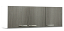 ALACENA MUEBLES MAXIMO 72145 140 GRIS/BLANCA