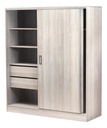 ROPERO MUEBLES MAXIMO 56017 2 P 160 CORRED MARFIL FO