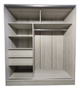 ROPERO MUEBLES MAXIMO 56017 2 P 160 CORRED MARFIL FO