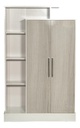 MULTIFUNCION MUEBLES MAXIMO 58005 2P BLANCO/GRIS