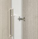 MULTIFUNCION MUEBLES MAXIMO 58005 2P BLANCO/GRIS