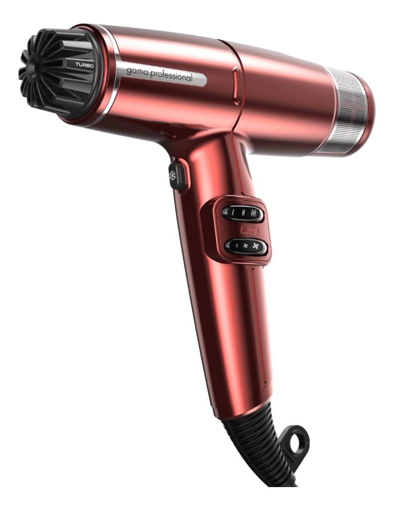 SECADOR DE CABELLO GA.MA IQ LITE RED 220 ROJO