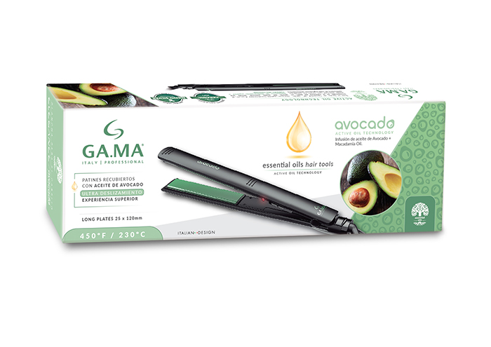 PLANCHA DE CABELLO GA.MA ELEGANCE AVOCADO SY