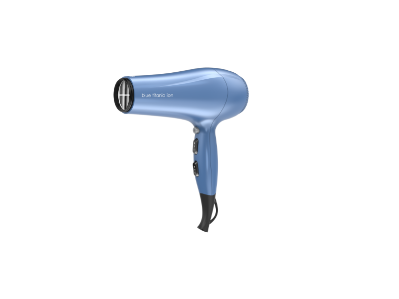 SECADOR DE CABELLO GA.MA MISTRAL BLUE TITANIO