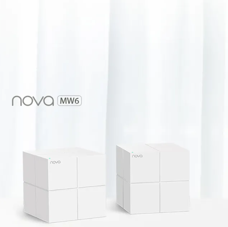 EXTENSOR WI-FI MESH TENDA NOVA MW6C/G (PACK x2) AC1200 WH 2GB