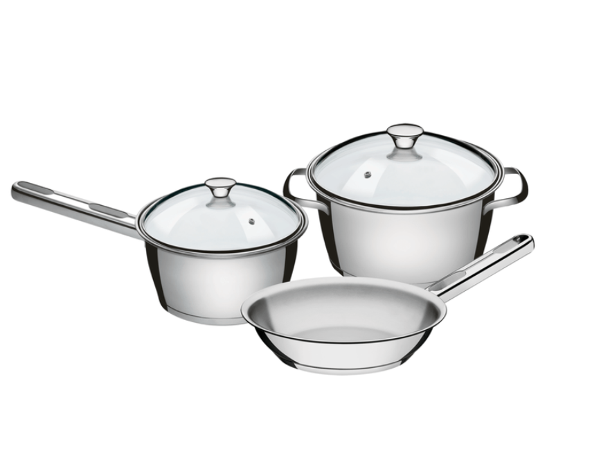 BATERIA DE COCINA TRAMONTINA ALLEGRA 3 PZ.