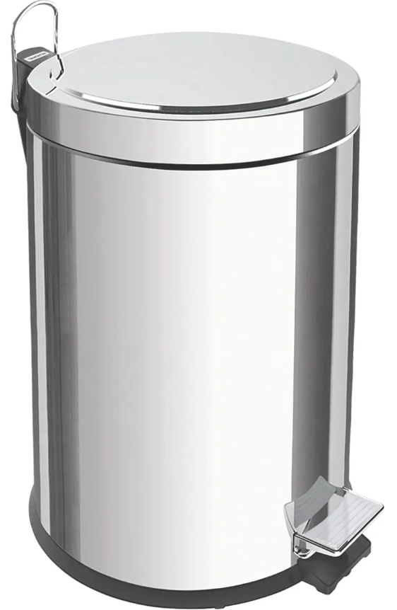 CESTO DE BASURA TRAMONTINA 94538/105 5 LT. AC. INOX.