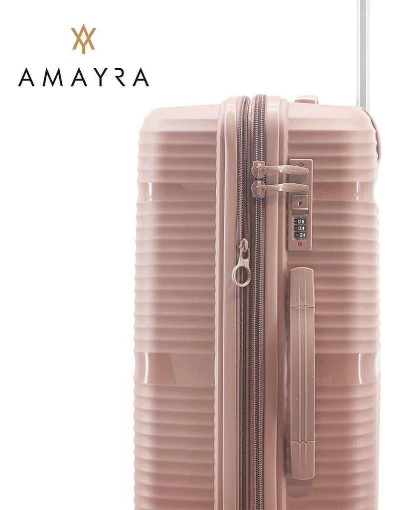 VALIJA AMAYRA 67 8004J 20" PP NUDE