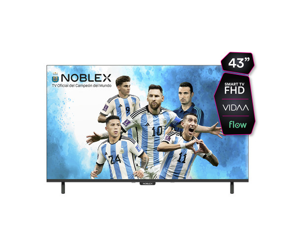SMART TV NOBLEX 43" VIDAA 91DVA43X5150