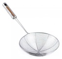 COLADOR ARAÑA P/FRITURAS  DE ACERO 18 CM HUDSON W42