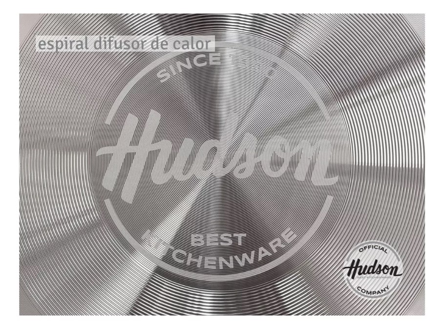 CACEROLA DE ALUMINIO HUDSON C/ANTIADHERENTE GRANITO 20CM GRA05