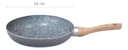 SARTEN HUDSON GRA23 DE ALUMINIO C/ ANTIADHERENTE GRANITO 26 CM