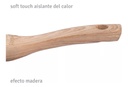 SARTEN HUDSON GRA23 DE ALUMINIO C/ ANTIADHERENTE GRANITO 26 CM