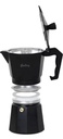 CAFETERA HUDSON M011 DE ALUMINIO TOTAL BLACK ITALIANA INDUCCIÓN 9 TAZAS