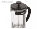 SET CAFETERA DE EMBOLO HUDSON CMSET80 C/2 VASOS TERMICOS NEGRA