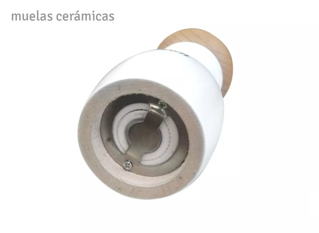 MOLINILLO DE MADERA HUDSON BL 15 CM MOLI03