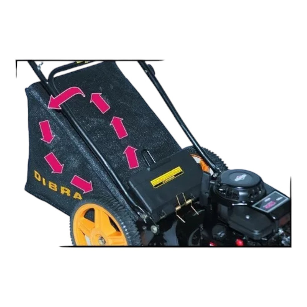 CORTADORA DE CESPED DIBRA R68NE NAFTERA 18&quot; R.ALTAS 6 POS.