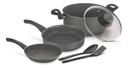 Bateria De Cocina Tramontina 20599/390 Milan 6pz Alum.c/anti