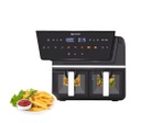 FREIDORA DE AIRE SUONO HOG0199 DOBLE DIGITAL 9L
