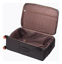 Valija Elf 24  3590 Gris 4 Ruedas Dobles