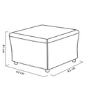 SET MUEBLE NOVA SHAF BER55476 (2 SILLAS + 1 MESA)