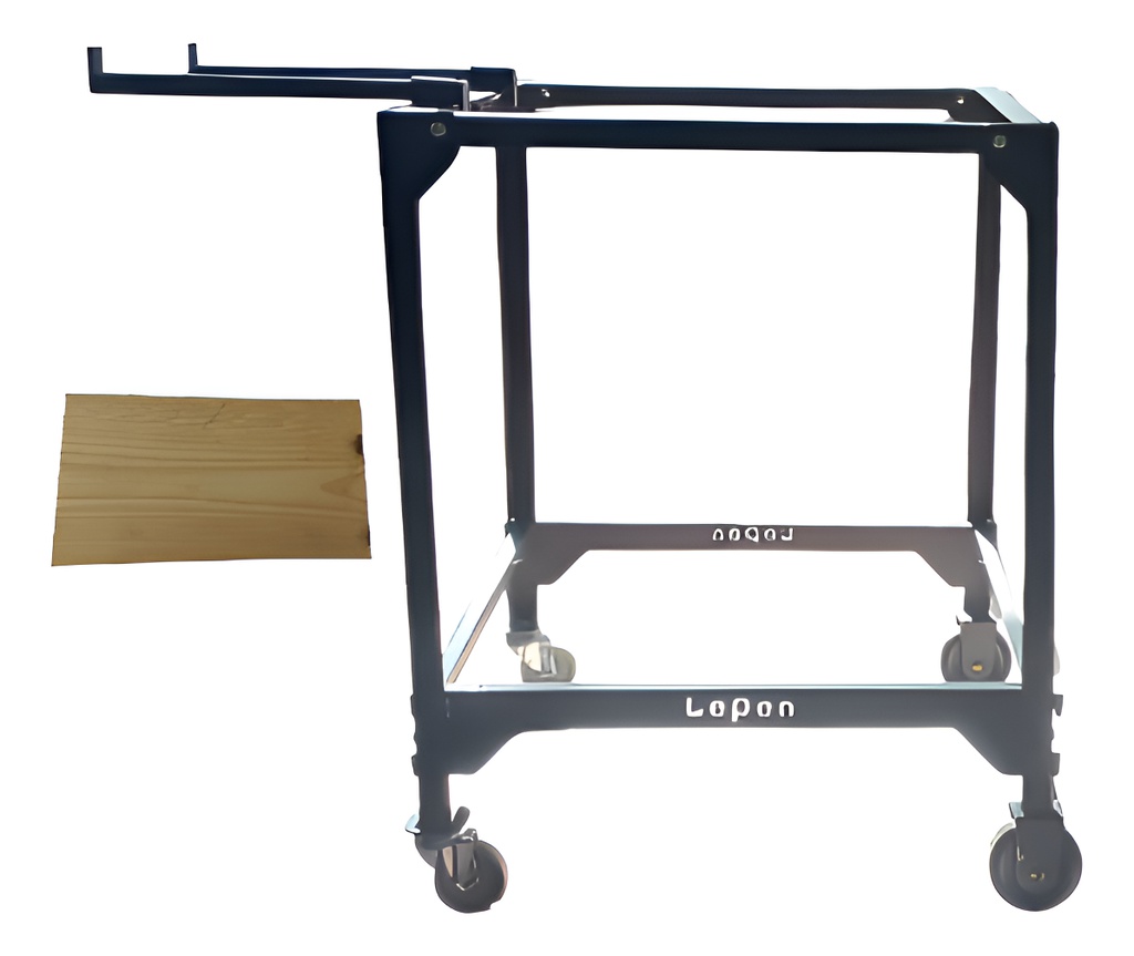 Mesa P/horno Lepen 500304 Familiar C/ruedas Y Tabla