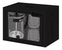 Set Cafetera De Embolo Hudson Cmset80 C/2 Vasos Termicos Neg
