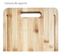 TABLA HUDSON WD003 DE BAMBU P/PICAR 40x30x1,5 CM