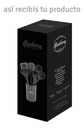 Set De Siete Utensilios Hudson Ut48g Nylon Gris Osc C/holder