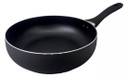 SARTEN HUDSON GHW1132SF DE ALUMINIO C/ANTIADHERENTE PROFUNDA 24CM NEGRA
