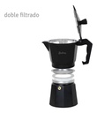 Cafetera Hudson M011 De Aluminio Total Black Italiana 9tazas