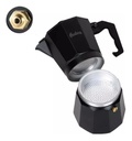 Cafetera Hudson M011 De Aluminio Total Black Italiana 9tazas