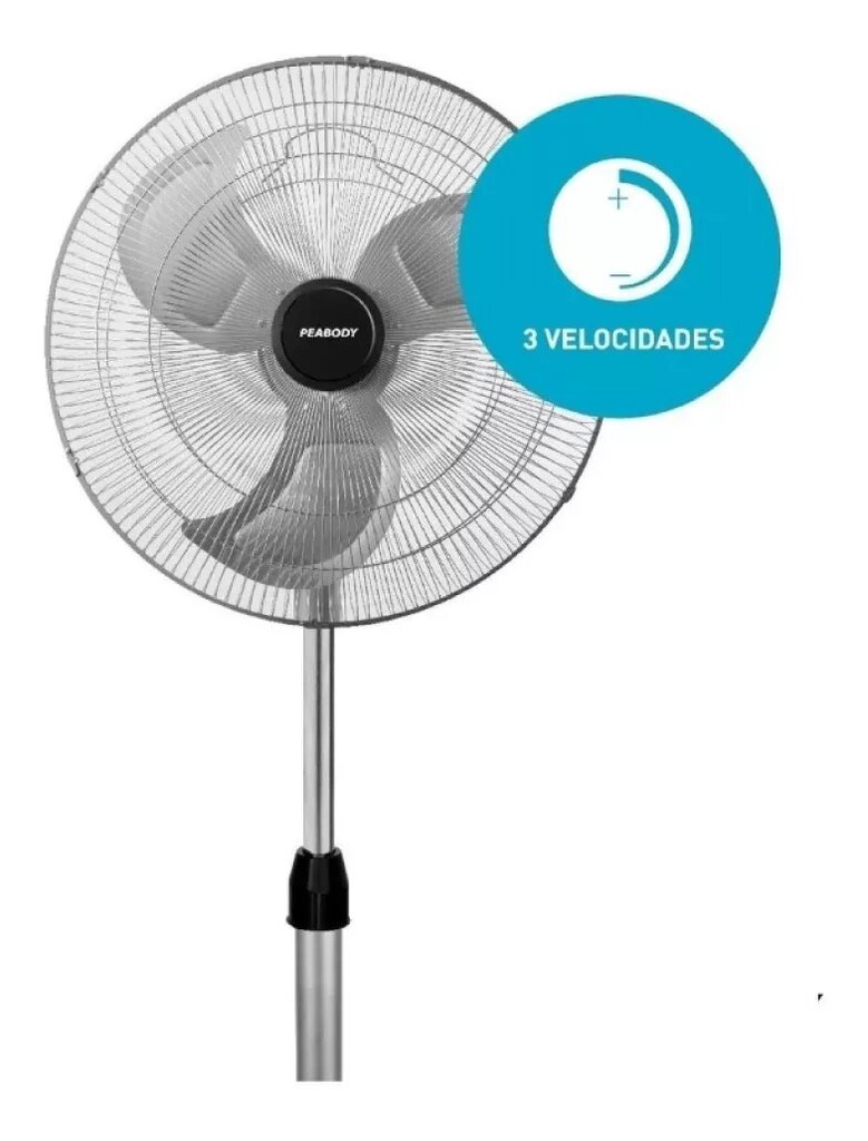 VENTILADOR DE PIE PEABODY 20" PE VP 250