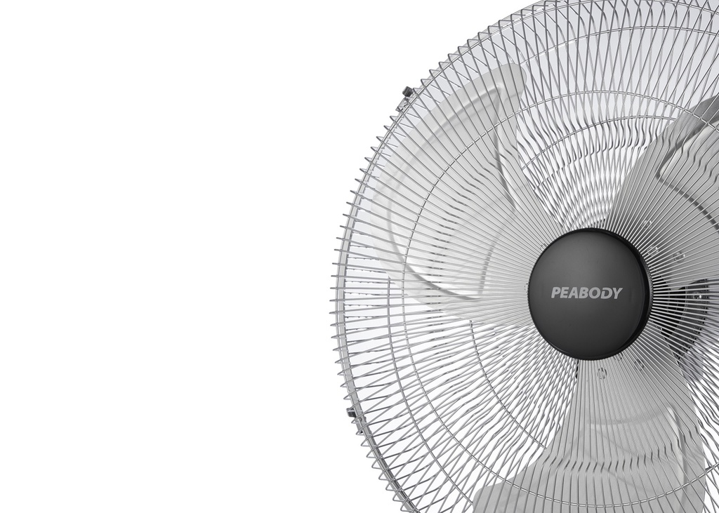 VENTILADOR DE PIE PEABODY PE-VP250 20" PALAS DE METAL 130W
