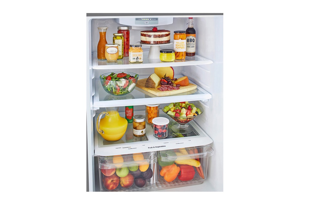 HELADERA LG GT57BPSX C/FREEZER SUP. 553 LT INVERTER AC. INOX.